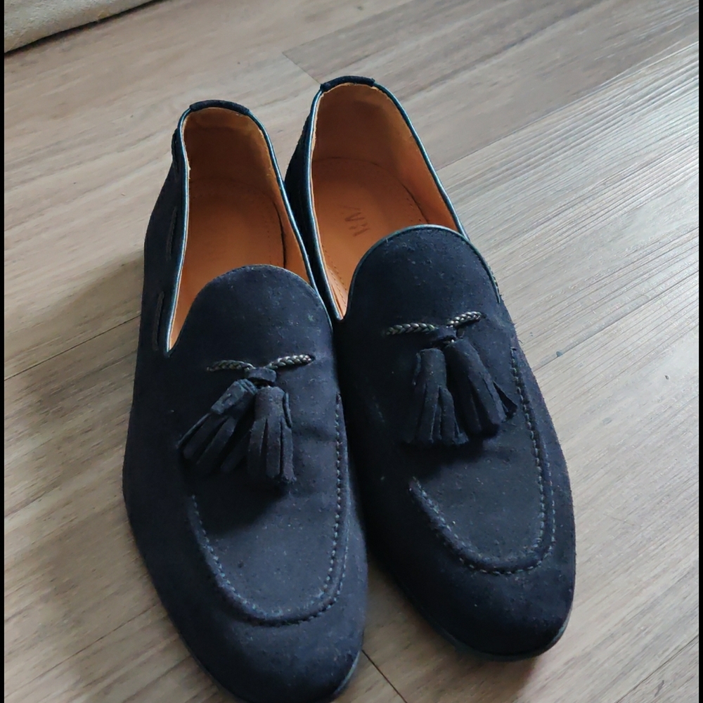 Zara Classic Leather Loafers